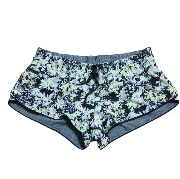 Lululemon Water: Surf Short Crosscourt Petal Black Clarity Yellow *Reversible 4 - Picture 8 of 16